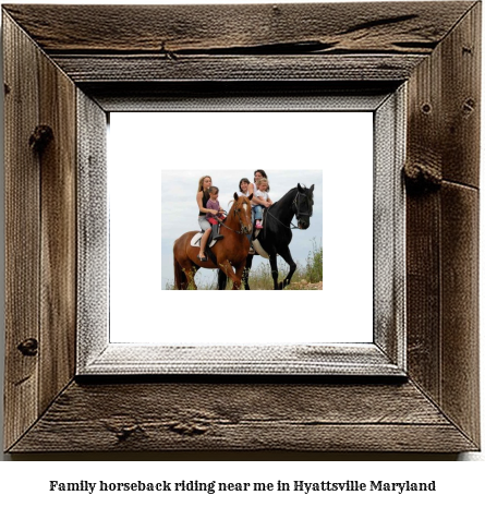 family horseback riding near me in Hyattsville, Maryland